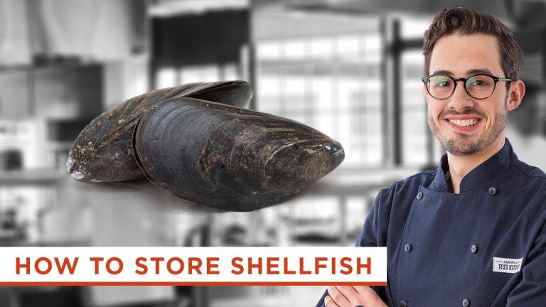 How to Store Shellfish