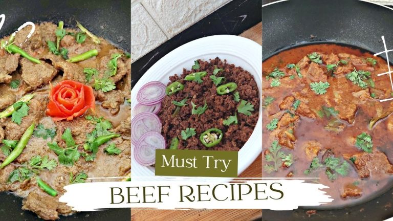Must Try Beef Recipes…..