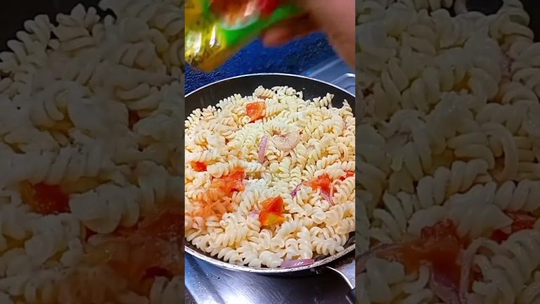 Fry Pasta Recipe #cookingshooking #cookwithparul #cookwithnisha #nishamadhulika #treandingvideo #
