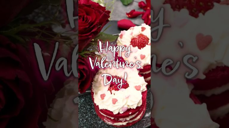 VALENTINE'S CAKE for Valentine's Day #recipes #valentinsday #cake #dessert #dessertrecipe #baking