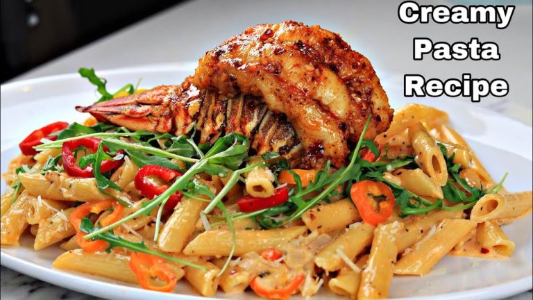 The Perfect Pasta Recipe With Honey Cajun Lobster tail | Pasta Recipe At Home
