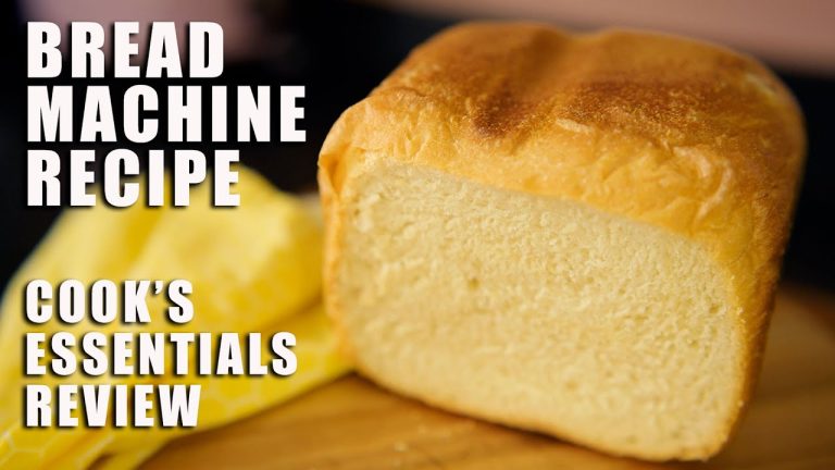 BREAD MACHINE RECIPES | Reviewing the Cook's Essentials Bread Machine plus a recipe