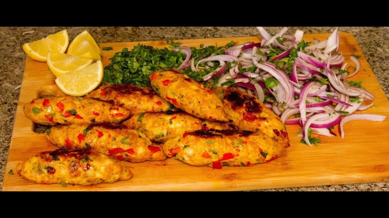 Afghan Chicken Shami kabob Ramadan Recipe