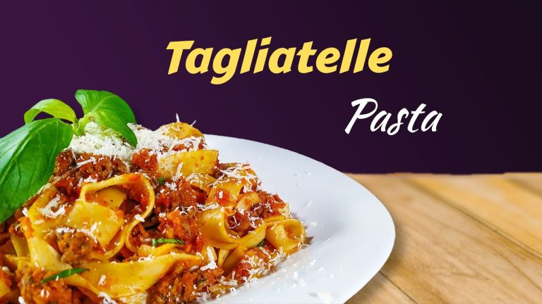 How to Cook Tagliatelle Pasta (Tagliatelle Pasta Recipes!)