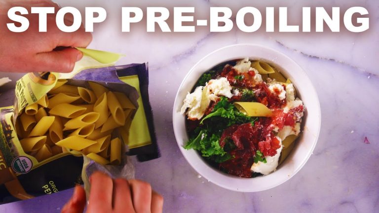 You don't have to pre-boil pasta for baked dishes