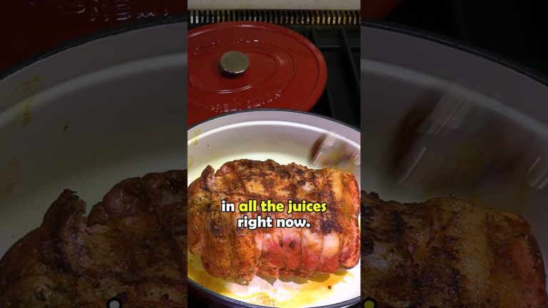 Tender, juicy, Pork Roast! 😋 #homemadecooking #homemadefood