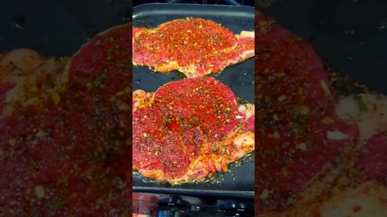 Breakfast Steak and Eggs Recipe #shorts