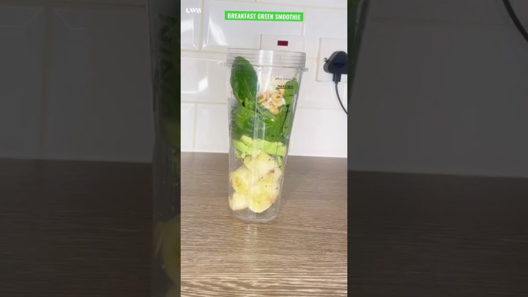 GREEN Smoothie For HEALTHY Weight | Glute Growth Smoothie