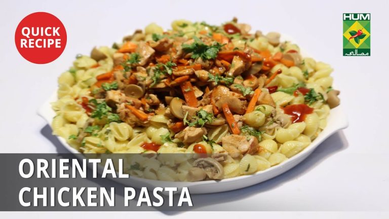 Oriental Chicken Pasta | Quick Recipes | Masala TV