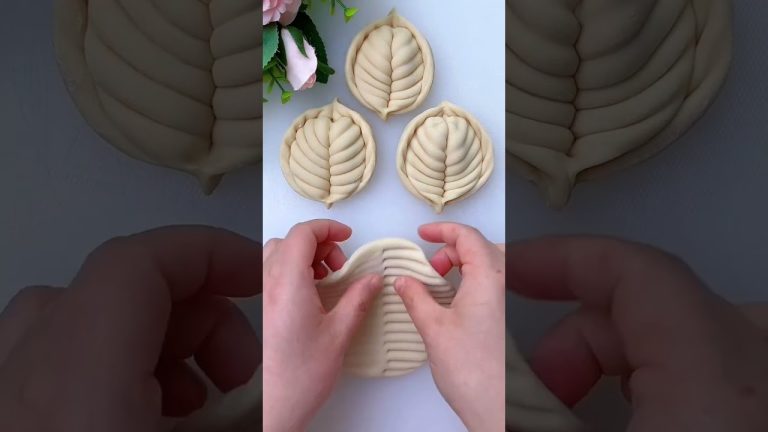 Satisfying & Creative Dough Pastry Recipes (P199) – Bread Rolls, Bun Shapes, Pasta, Shape Leaves