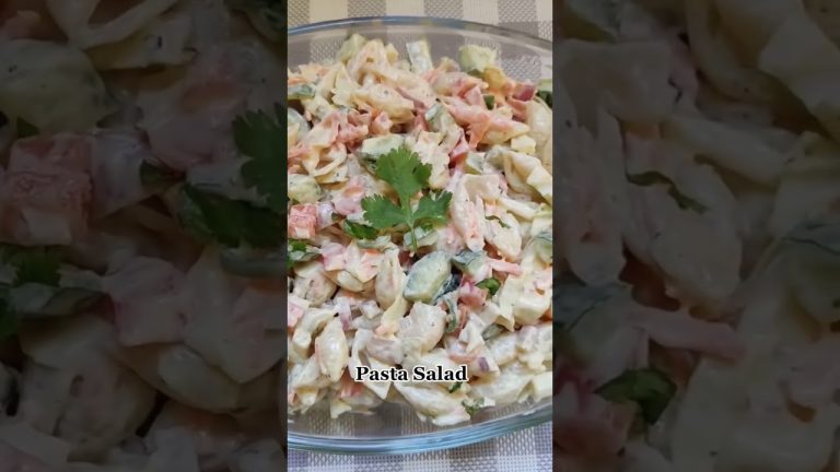 Quick and easy pasta salad recipes | how to prepare macaroni salad recipe | Salad Pasta recipe