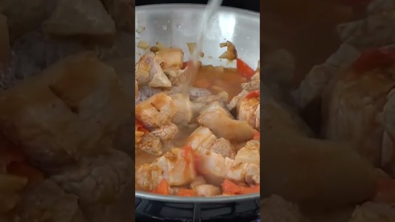 Pork Belly Filipino Food