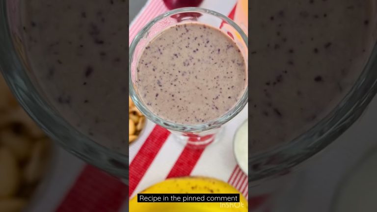 Breakfast Smoothie Recipes 😋🥰 #youtubeshorts #breakfastsmoothie