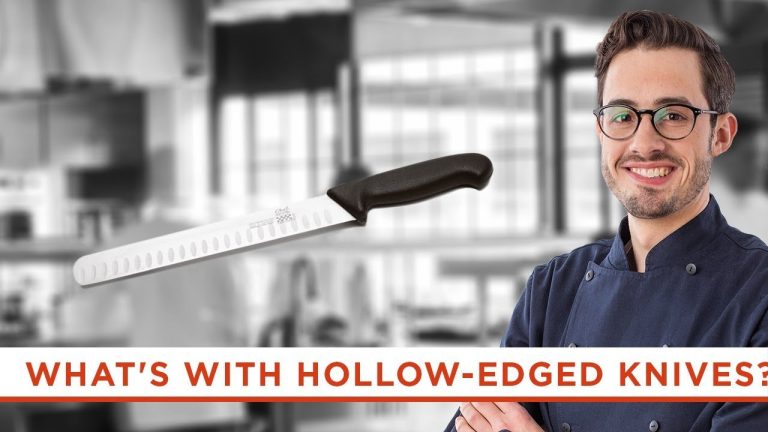 What’s Up With Those Hollows or Scallops on Some Chef’s Knives?