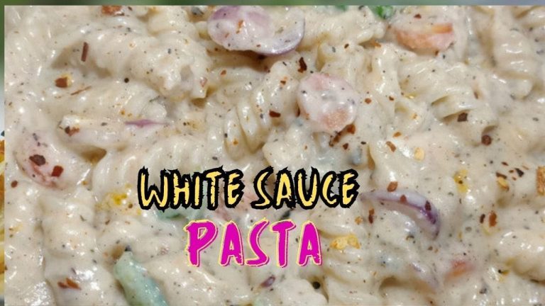 ASLi WHITE SAUCE PASTA #shorts #short #pasta #pastarecipe #whitesaucepasta #cheesypasta #food #testy