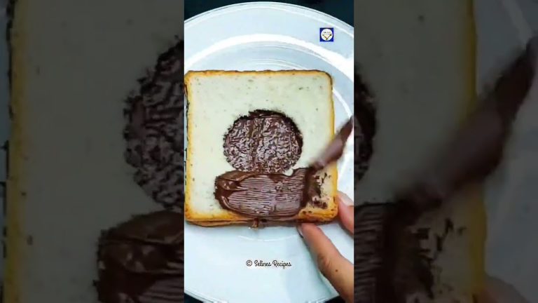 Chocolate Birthday Bread Cake in 5 Minutes #shorts