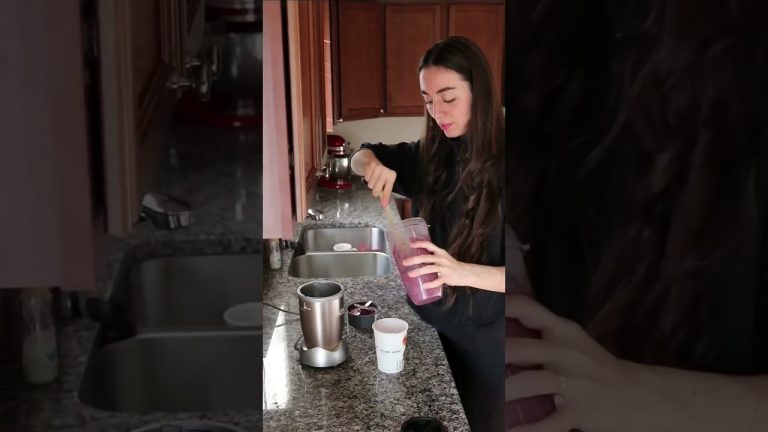 Make a Cherry Daily Harvest Smoothie with Me #shorts