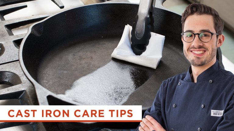 How to Care For and Maintain Your Cast Iron Skillet