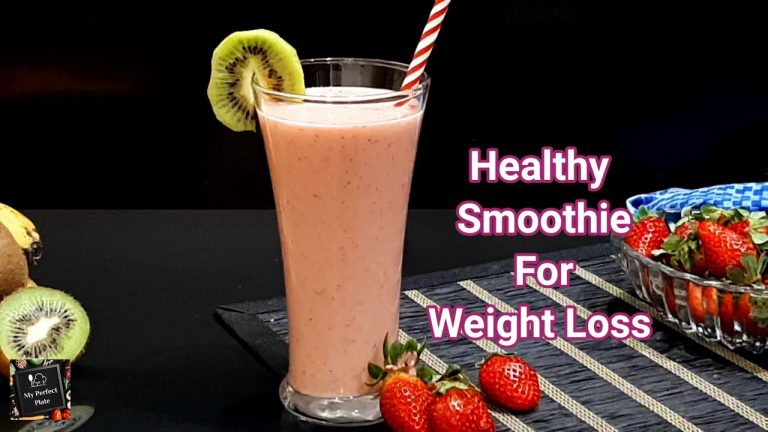 Healthy Smoothie For Weight Loss | Healthy Breakfast Recipes | MY Perfect Plate #healthyrecipes