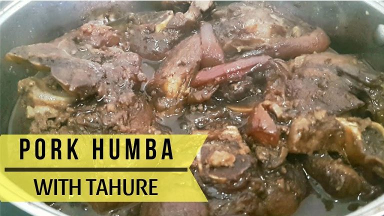 HUMBA Baboy Recipe with Tahure | How to Cook Pork Humba | Pata Humba