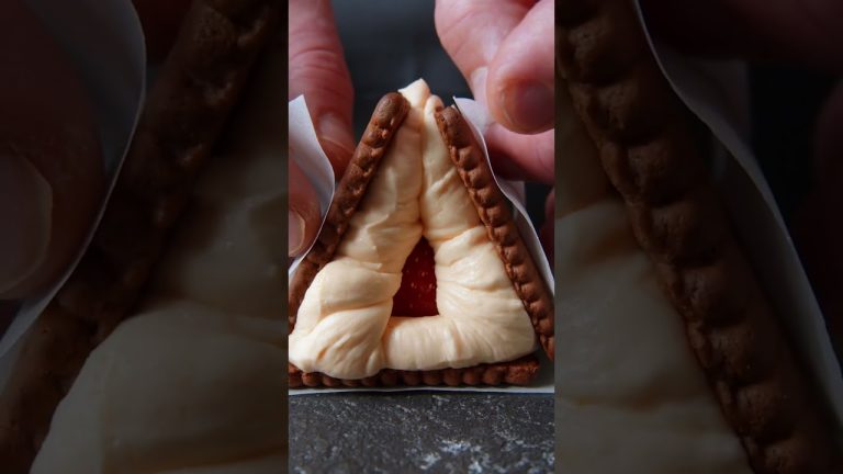 So much better than s'mores! 🍓🥛🍪🍫 #shorts #scrumdiddlyumptious #food #recipe #dessert #cake