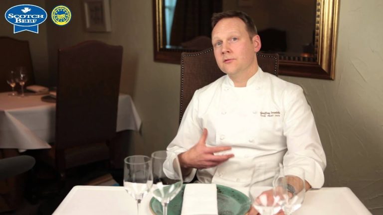 Michelin star chef Geoffrey Smeddle talks Scotch Beef recipes and classical cookery