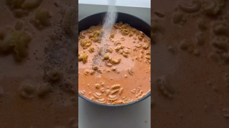One pot vodka sauce pasta #delicious #recipe #youtubeshorts #pasta