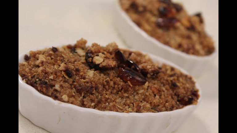 Dry Fruit Crumble | Dessert Recipes | Sanjeev Kapoor Khazana