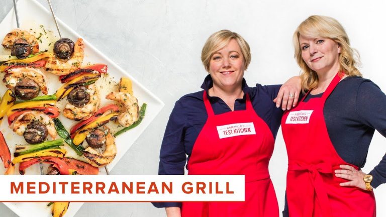 The Secret to Perfect Grilled Shrimp and Veggie Kebabs and Achieving a Golden Crust on Persian Rice