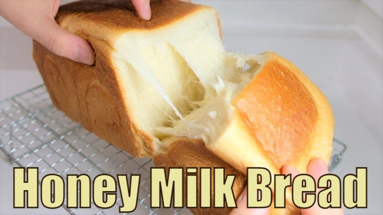 [Japanese Bread Recipe]Soft & Silky Honey Milk Shokupan[Gourmet Apron 416]