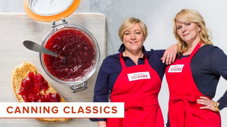 Canning at Home: How to Make Homemade Strawberry Jam and Bread and Butter Pickles