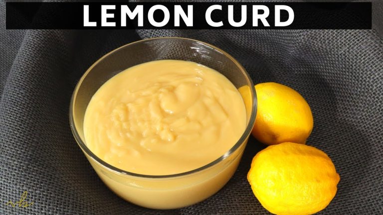 Lemon Curd | EGGLESS Dessert Recipes