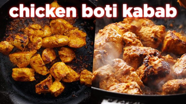 Puran Dhakar Chicken Boti Kabab Recipe