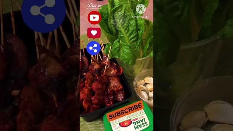 A Unique BBQ Samgyupsal Recipe You Haven’t Tried Yet #koreanmeal