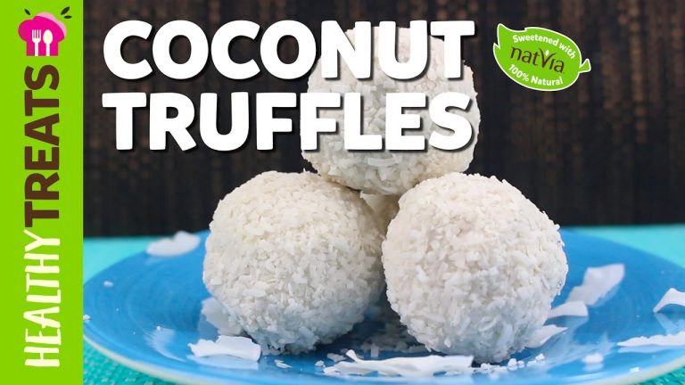 Vegan Coconut Truffles – Natvia's Healthy Dessert Recipes
