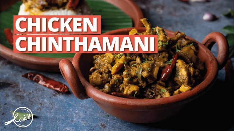 Chicken Chinthamani Recipe | Traditional Chicken Chinthamani | Chicken Recipes | Cookd