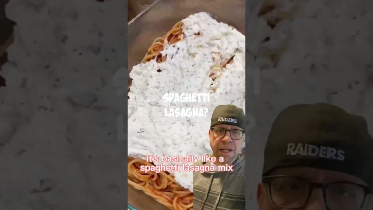The viral spaghetti everyone is RAVING about REVEALED #shorts #cooking #food