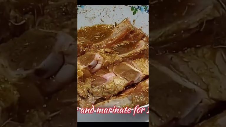 PAN-ROASTED PORK RIBS #foodie #foodlover #recipe #cooking #youtube