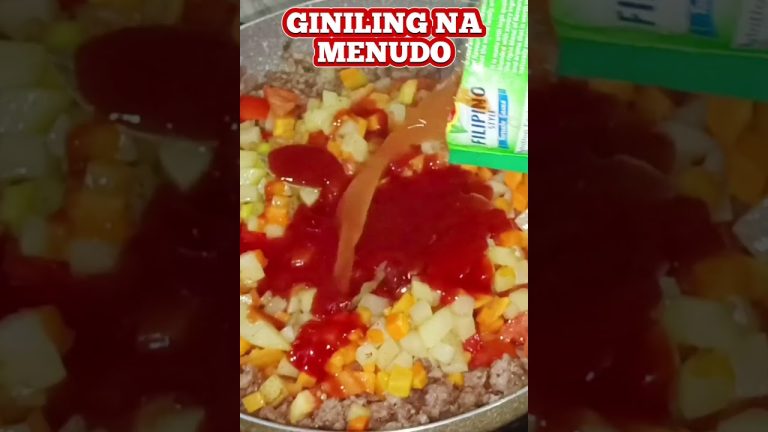 GINILING NA MENUDO PORK STEW #menudo #porkrecipe #cooking #shorts #short #shortsfeed #shortsviral