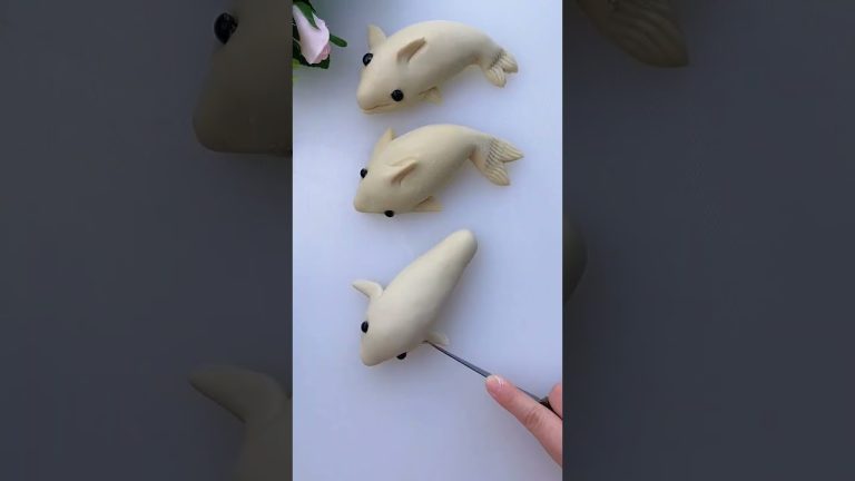 Satisfying & Creative Dough Pastry Recipes (P218) – Bread Rolls, Bun Shapes, Pasta, Dolphin Shape