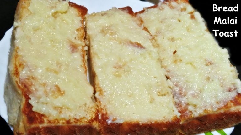 Kolkata Famous Bread Malai Toast || Meetha Bread || Bread Recipe