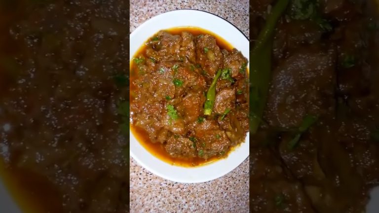 Beef Bhuna Gosht Recipe | مزیدار بیف کا بُھنا ہوا گوشت  | Shorts Video