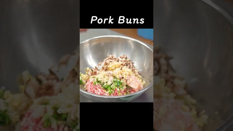 Pork Buns From a Long-established Shop Since 1915 #shorts