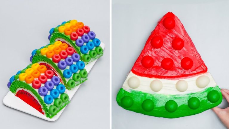 Must Watch! So Yummy WATERMELON Dessert Recipes For Your Party | Creative Cake Decorating Ideas