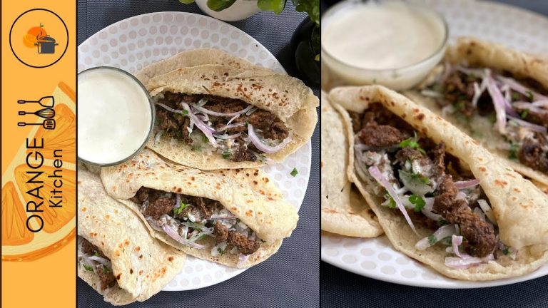 Easy Steak Shawarma Recipe | Orange Kitchen