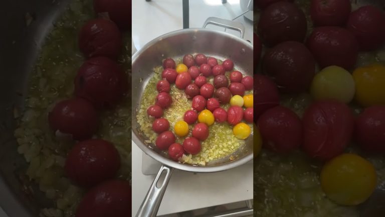 Drop the Store Bought Pasta Sauce…