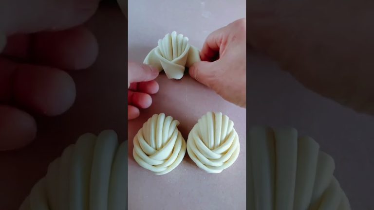 🥰 Satisfying & Creative Dough Pastry Recipes # 973🍞Bread Rolls, Bun Shapes, Pasta, 1ice Cake #shorts
