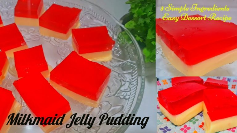 Jelly Pudding Recipe in Tamil/Milkmaid Recipes l2 Layer Jelly Pudding/Dessert Recipes #jelly pudding