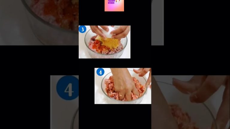 Best Home made Beef Meatballs with curry recipe made by flavor fusion kitchen. #flavorfusionkitchen