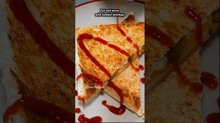 Super quick and tasty cheese toast | Bread cheese toast recipe | quick breakfast